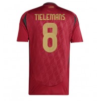 Belgien Youri Tielemans #8 Heimtrikot EM 2024 Kurzarm